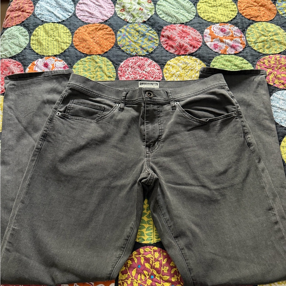 Travis Mathew Gray Straight Men Jeans